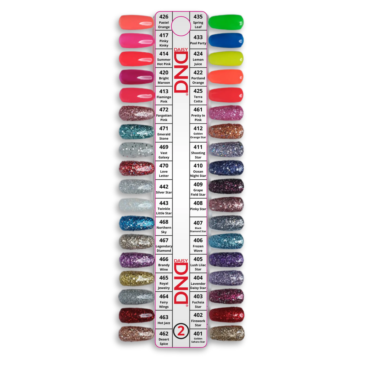 DND Color Chart #2