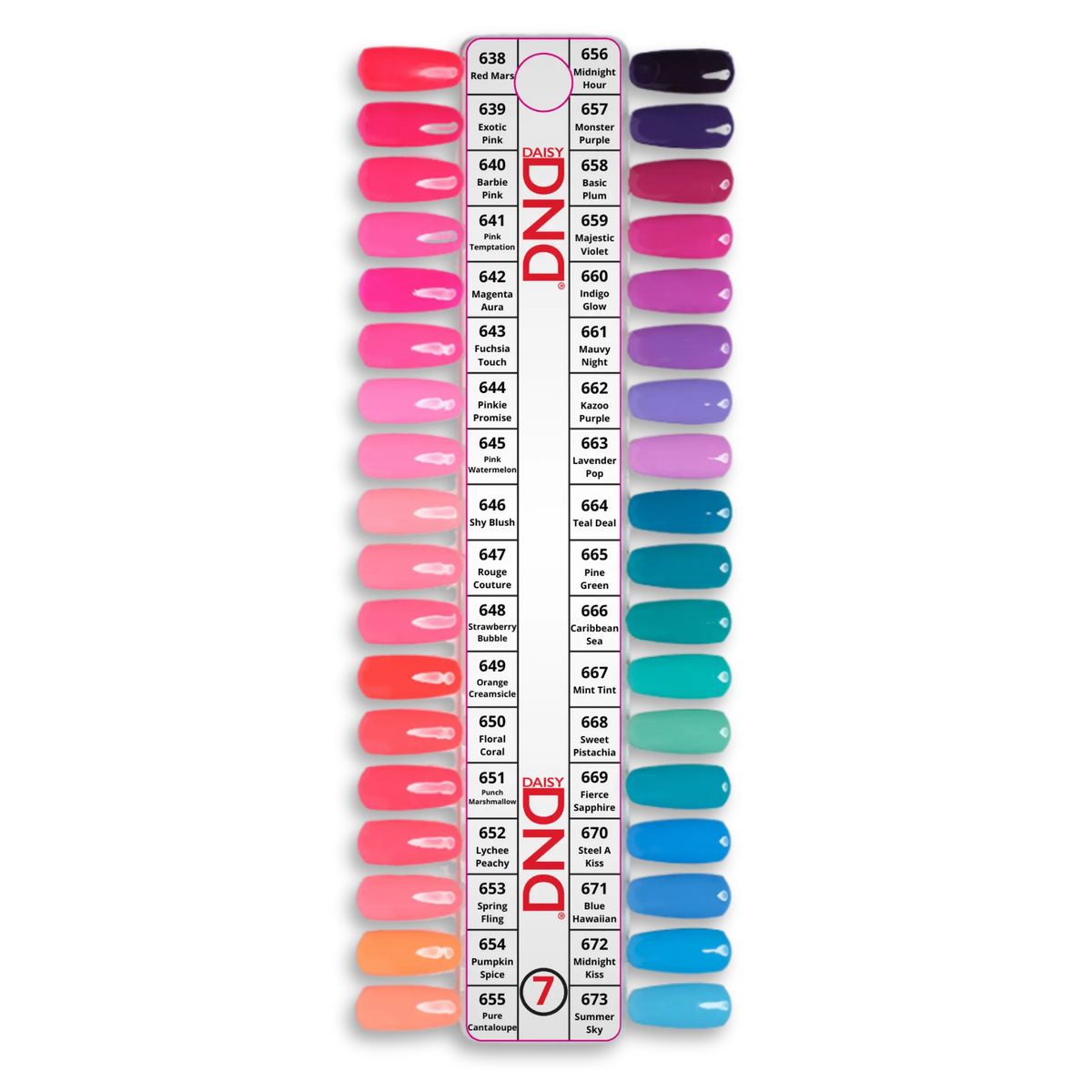 DND Color Chart #7