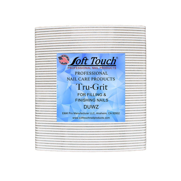Soft Touch Curved Zebra Files - 50 Pack