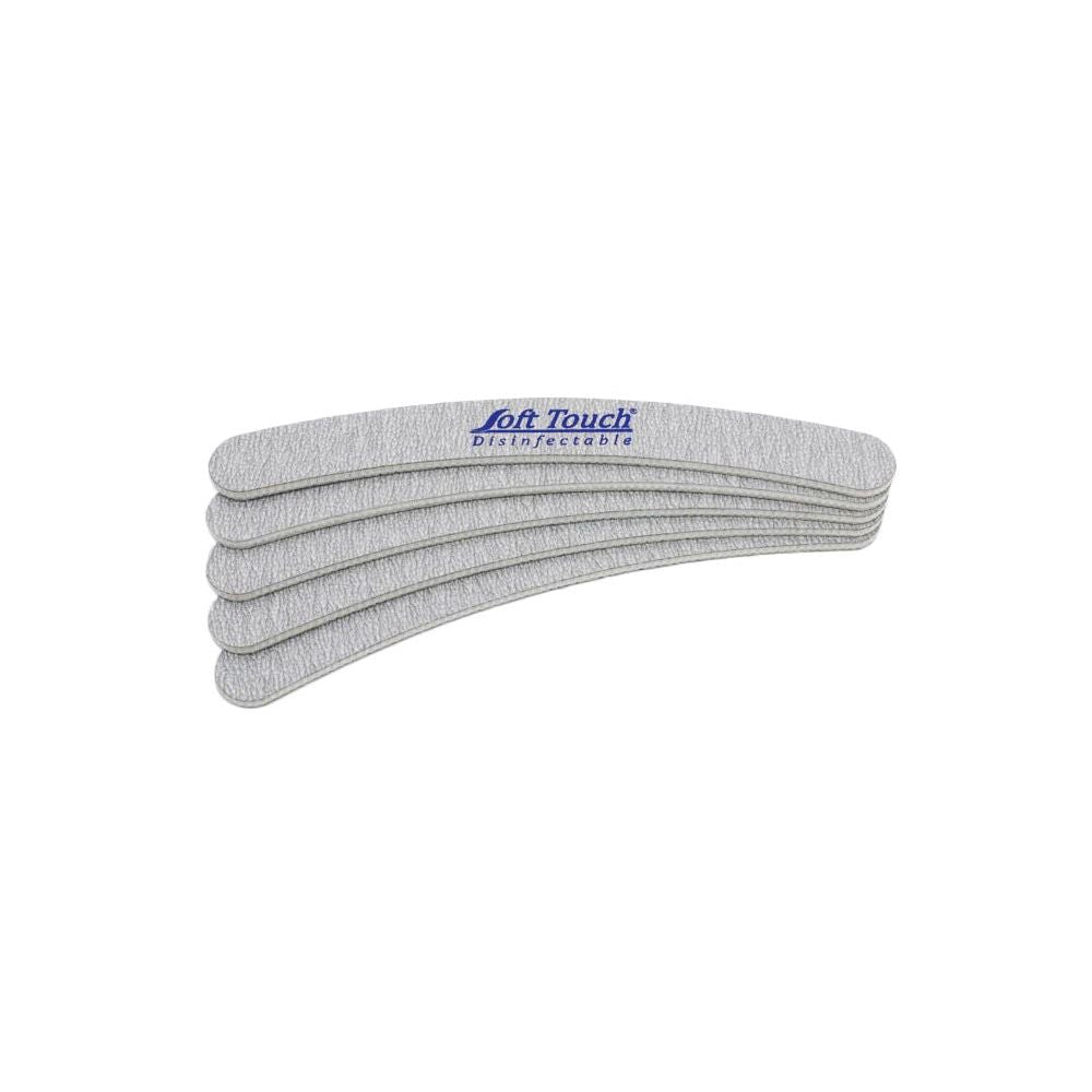 Soft Touch Curved Zebra Files - 50 Pack