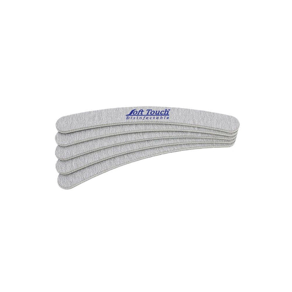 Soft Touch Curved Zebra Files - 50 Pack