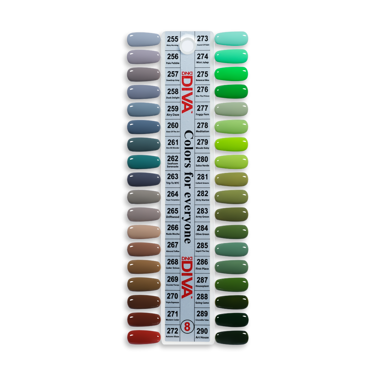 Diva Color Chart #8 Main image
