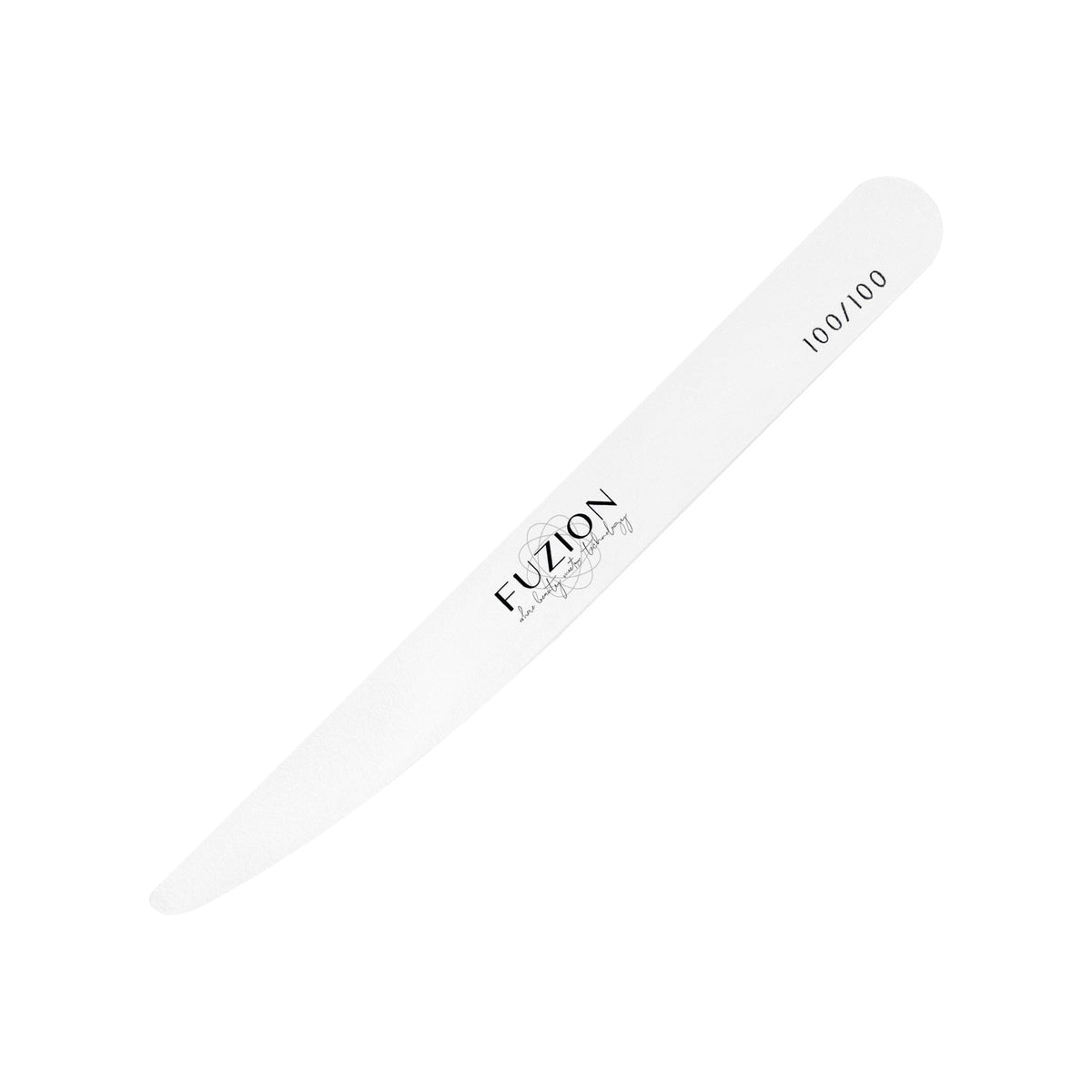 Fuzion White Wooden Emery File 100/100 Main image