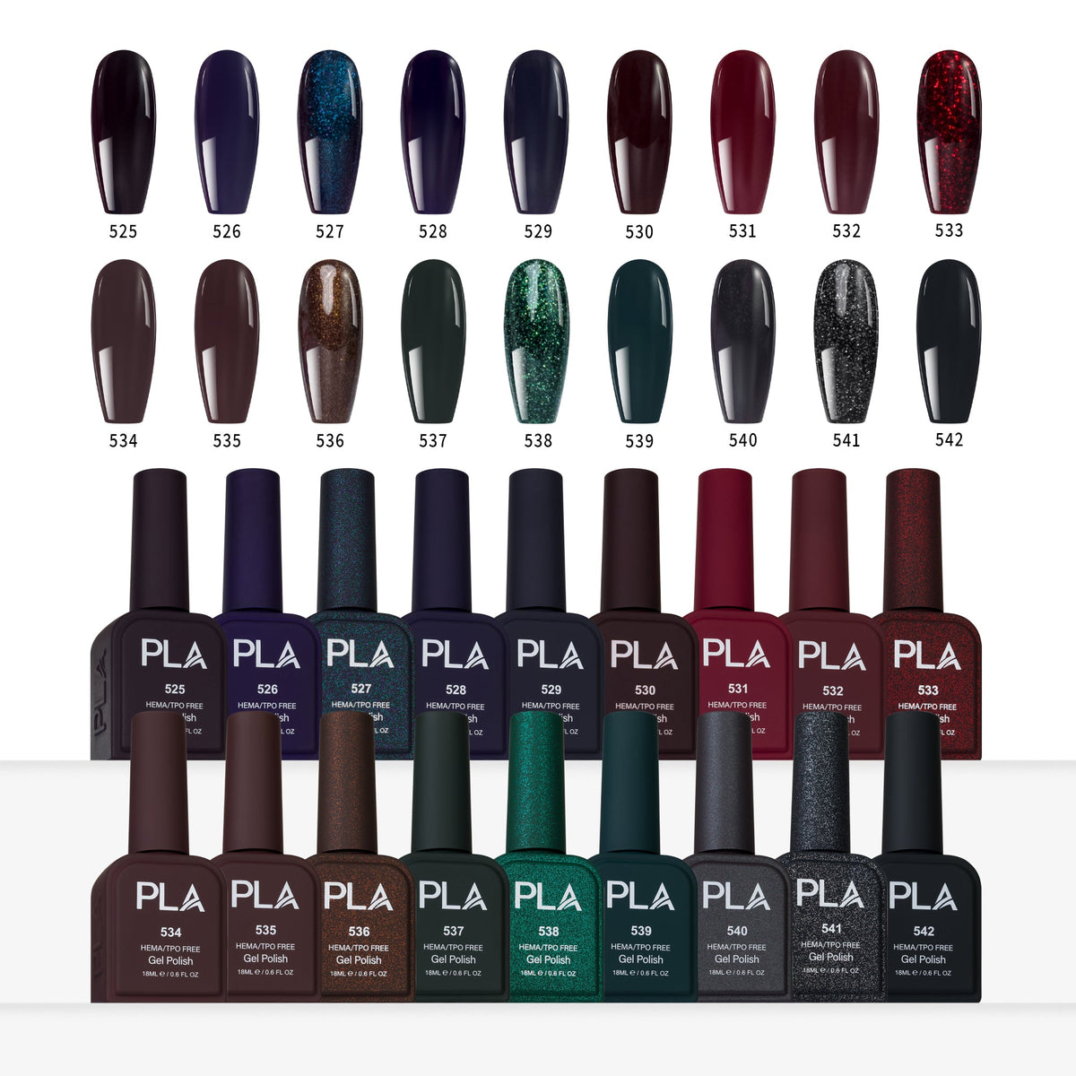PLA ICON Eternal Night collection - shades 525-542 Main image