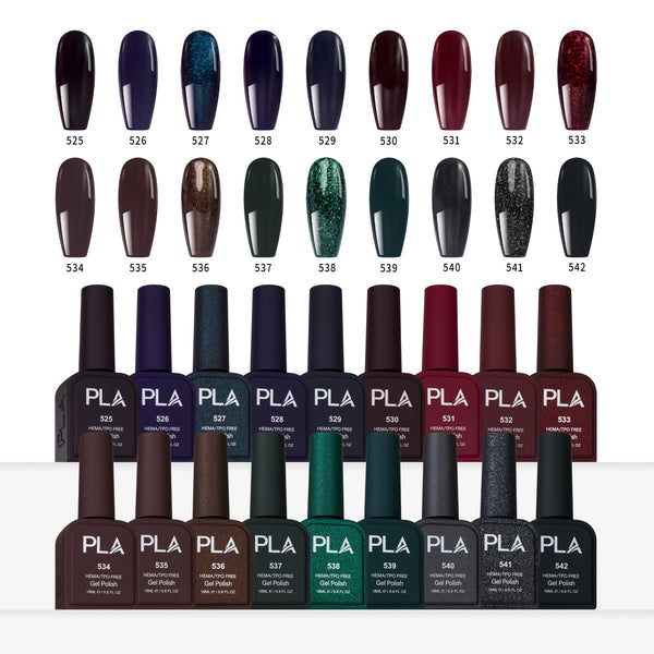 PLA ICON Eternal Night collection - shades 525-542