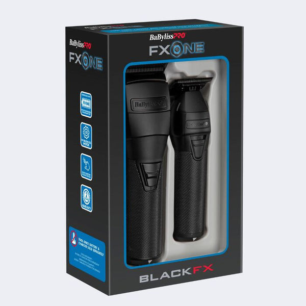 Babyliss Pro Black FX Clipper Trimmer Duo