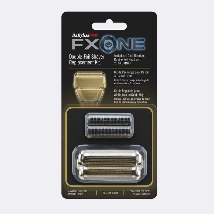 BabylissPro FXONE Replacement Foils & Cutters - Gold (FX79RF2G) Secondary image