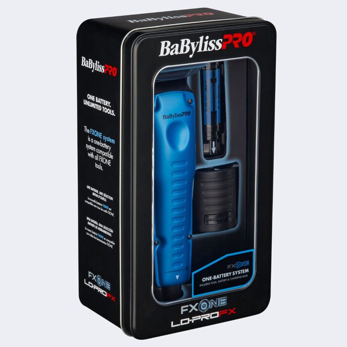 BabylissPro FXONE Lo-ProFX Clipper - Black & Blue (FX829BL)
