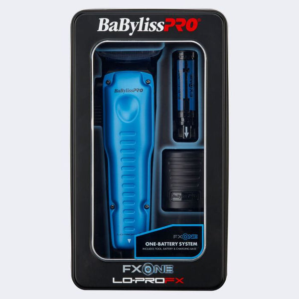 BabylissPro FXONE Lo-ProFX Clipper - Black & Blue (FX829BL)