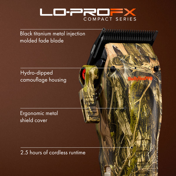 BabylissPro LoPro FX Clipper Camo (FX82CAM)