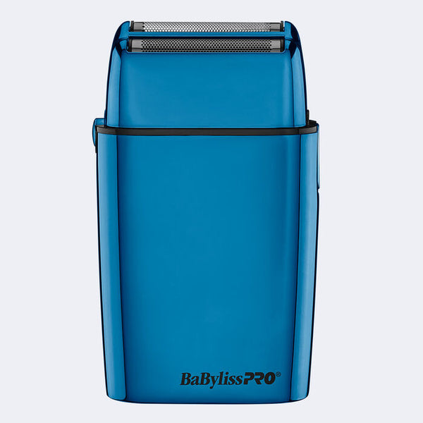 BabylissPro FOILFX02 Double Foil Metal Shaver - Blue (FXFS2BL)