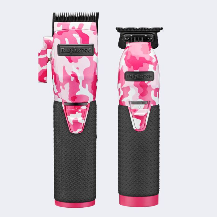 Babyliss Pro LimitedFX Pink Clipper & Trimmer (FXHOLPKCAMPK) Main image