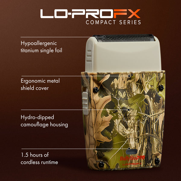 BabylissPro LoPro Shaver Camo (FXLPFS1CAM)