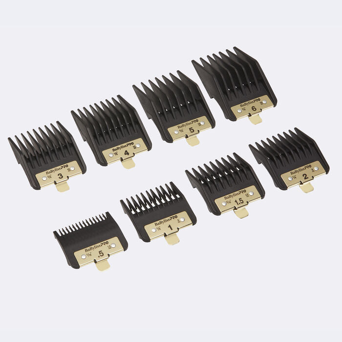 BabylissPro Barbers Premium Clipper Guards 8pk Main image