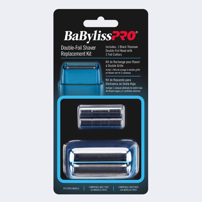 BabylissPro FOILFX02 Replacement Foils & Cutter - Blue (FXRF2BL)