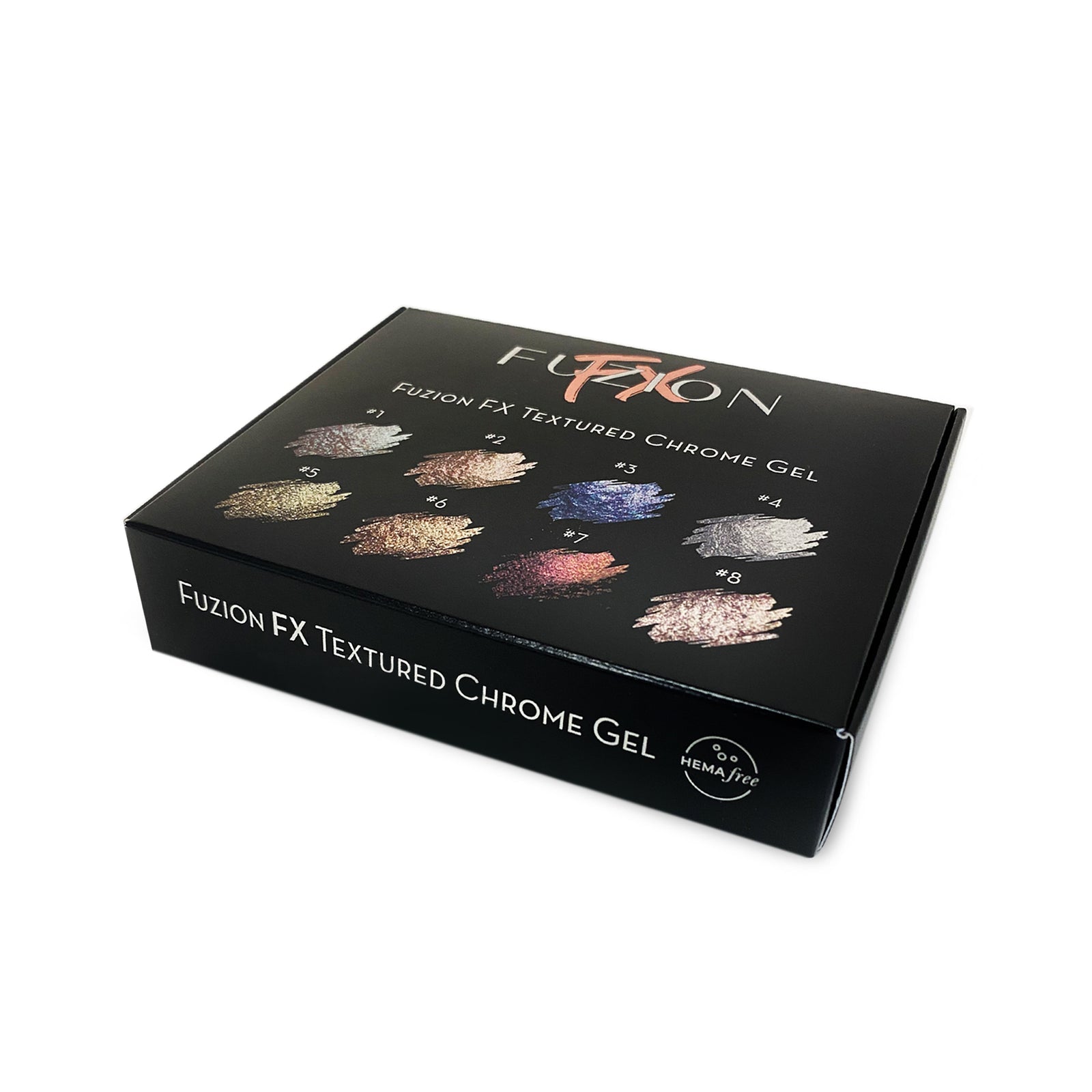 Fuzion Textured Chrome Collection 5g 8pk Main image