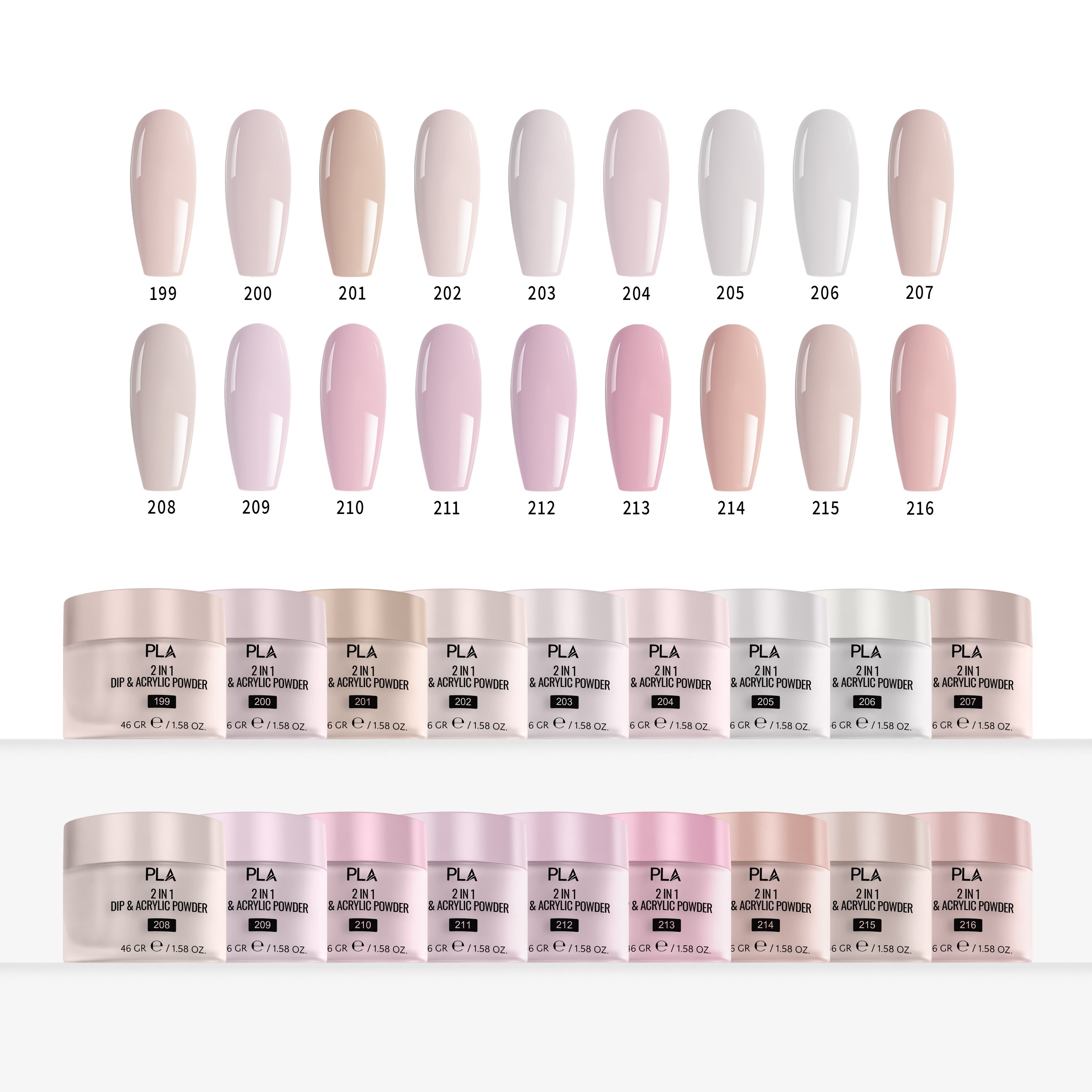 PLA Fashionably Light - Gel Collection (199-216)