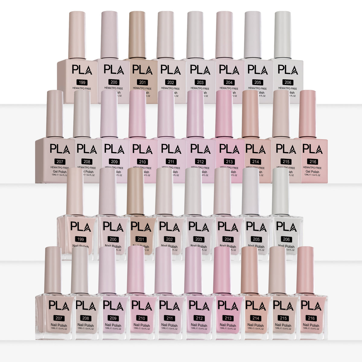 PLA Fashionably Light - Gel Collection (199-216)