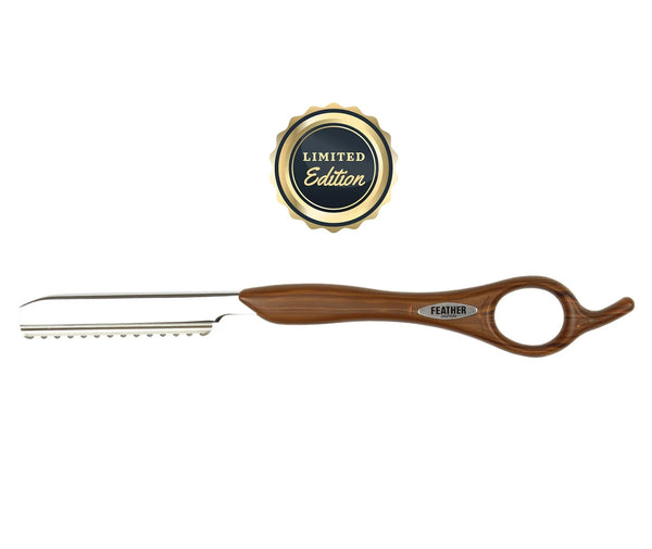 Feather Wood Look Razor Kit