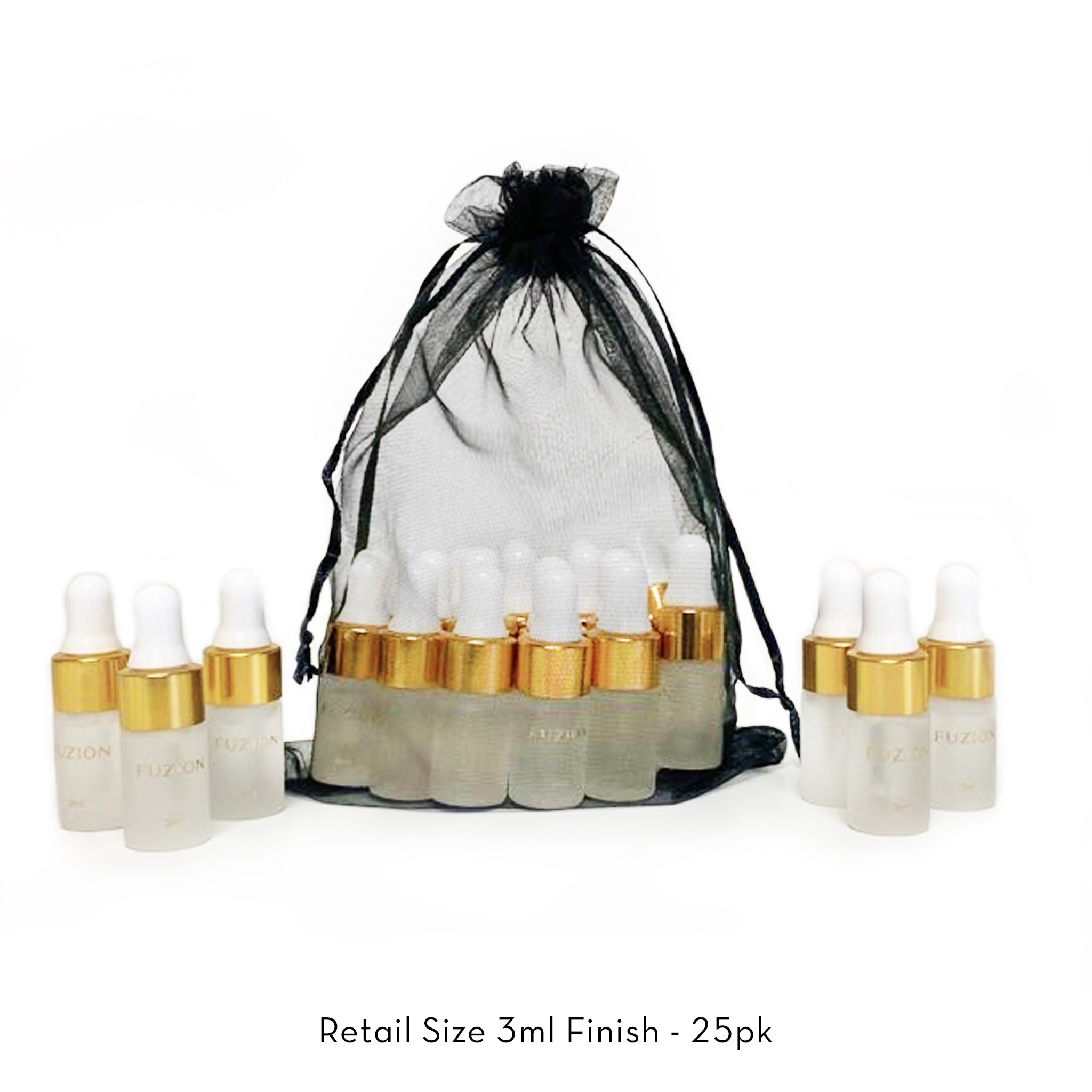 Fuzion Finish - Tahitian Vanilla 3ml 25pk