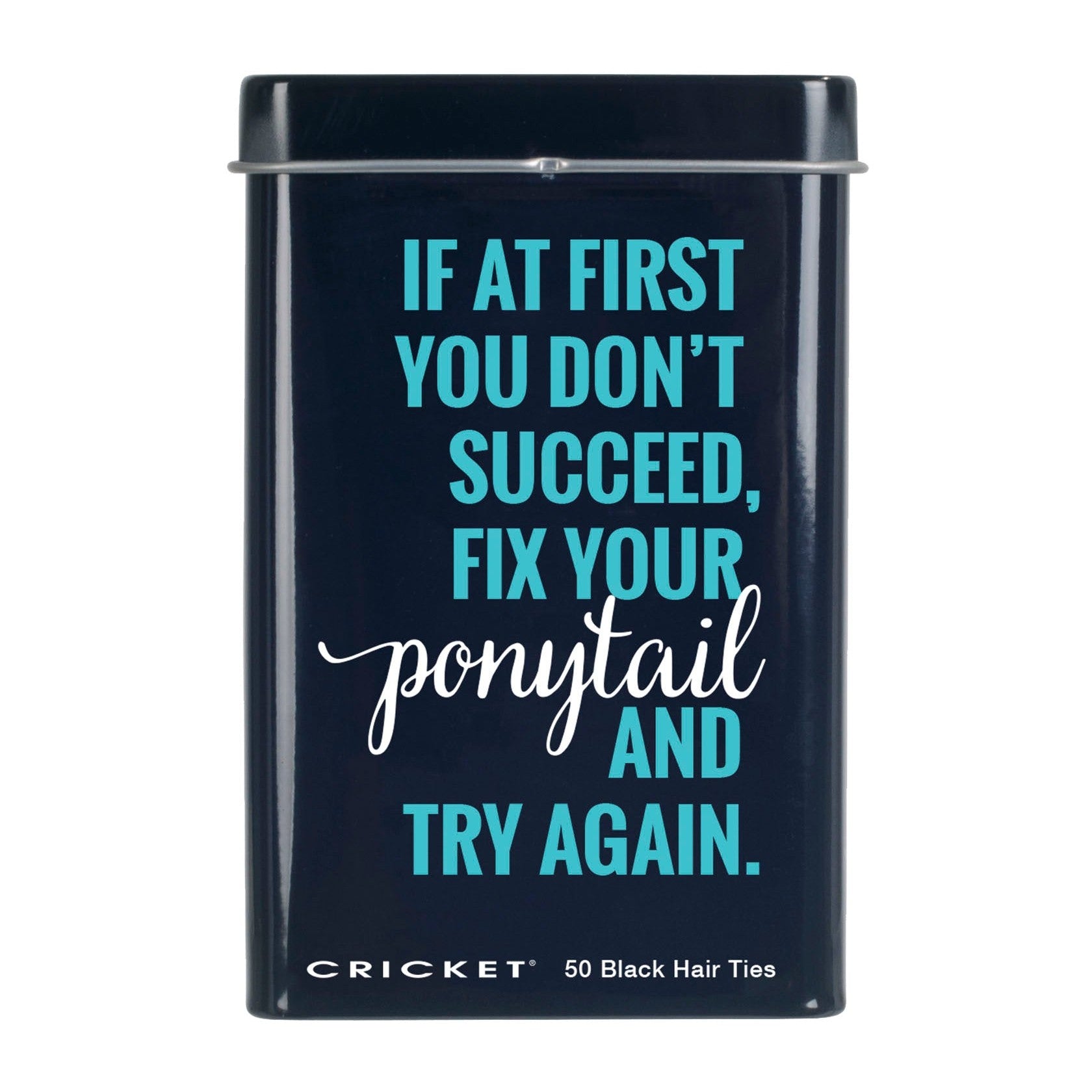 Cricket Fix Your Ponytail Hair Tie Tin Main image