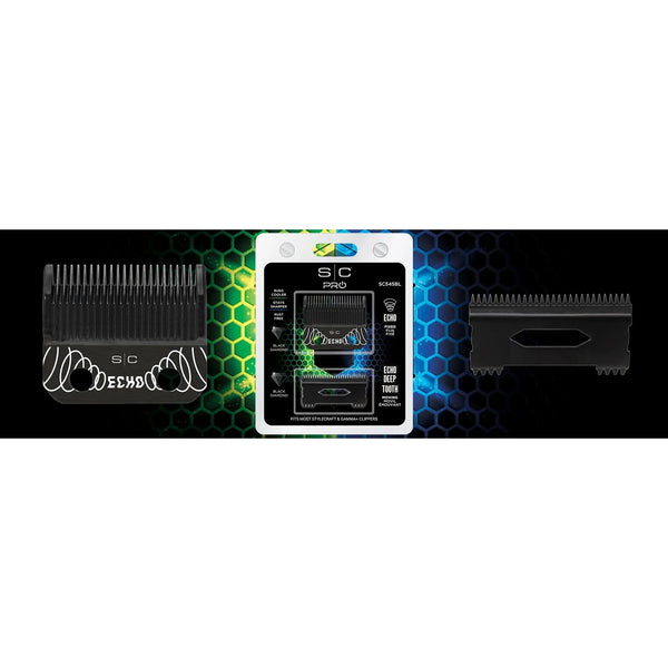 Stylecraft Pro Black Diamond Echo Fixed & Echo Deep Tooth Blades (SC545BL)