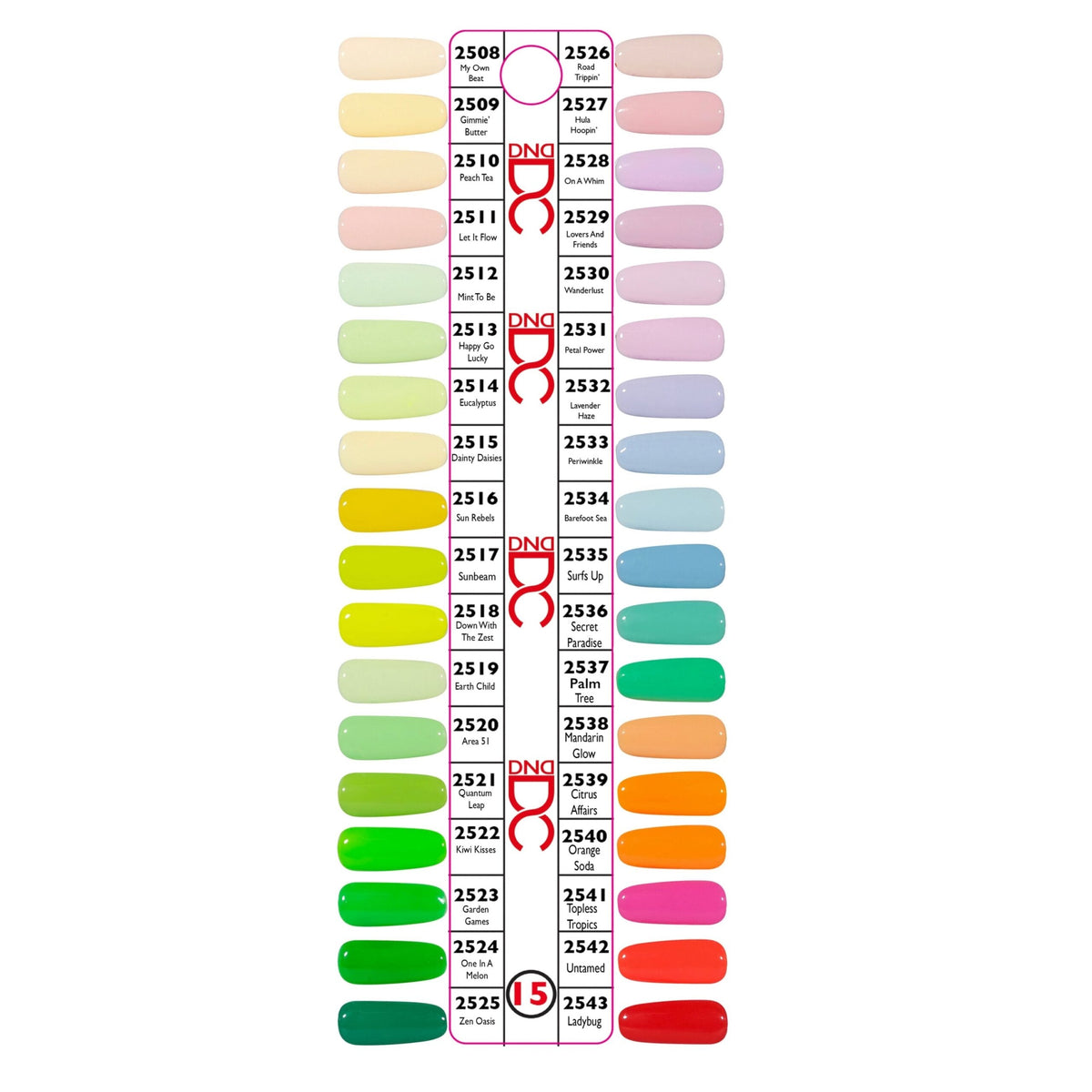 DND Color Chart #15 Main image