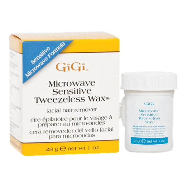 GiGi Sensitive Microwave Tweezerless Wax - 1oz