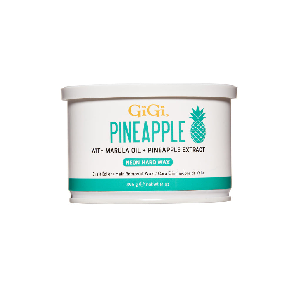 GiGi Neon Hard Wax Pineapple 14oz Main image
