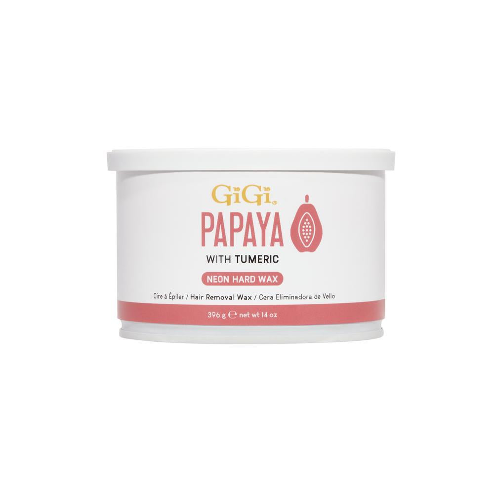 GiGi Neon Hard Wax Papaya 14oz Main image