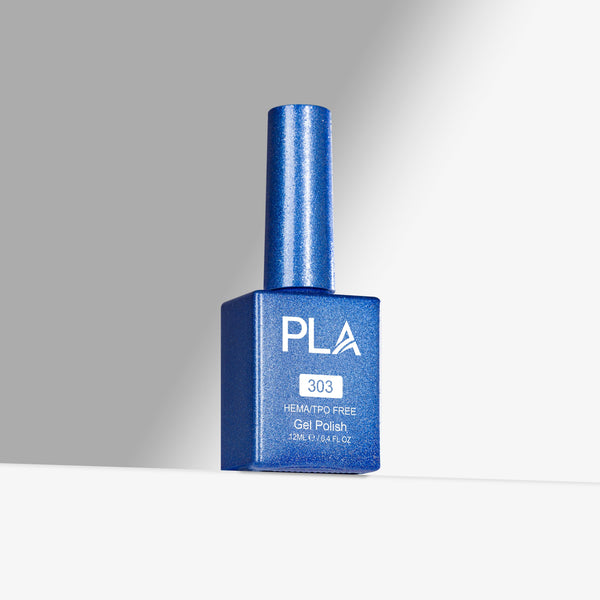 PLA Gel Polish 12ml - Sapphire Sparkle 303
