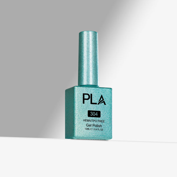 PLA Gel Polish 12ml - Twinklin' Turquoise 304