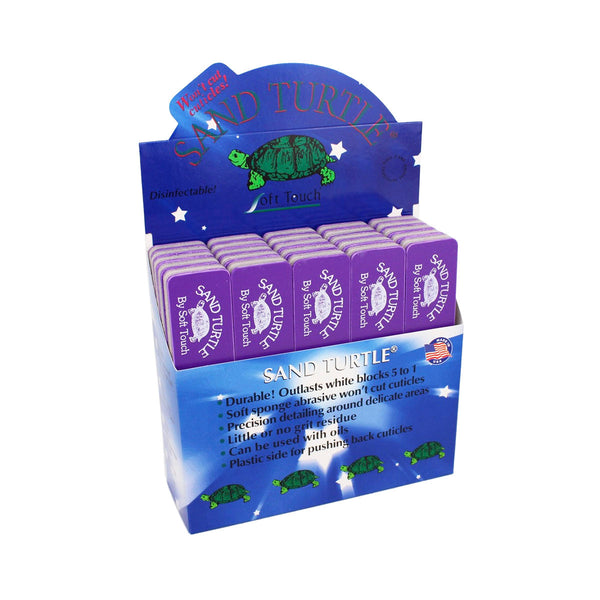 Soft Touch Sand Turtles 220 Super Fine Purple - 50 Pack Display