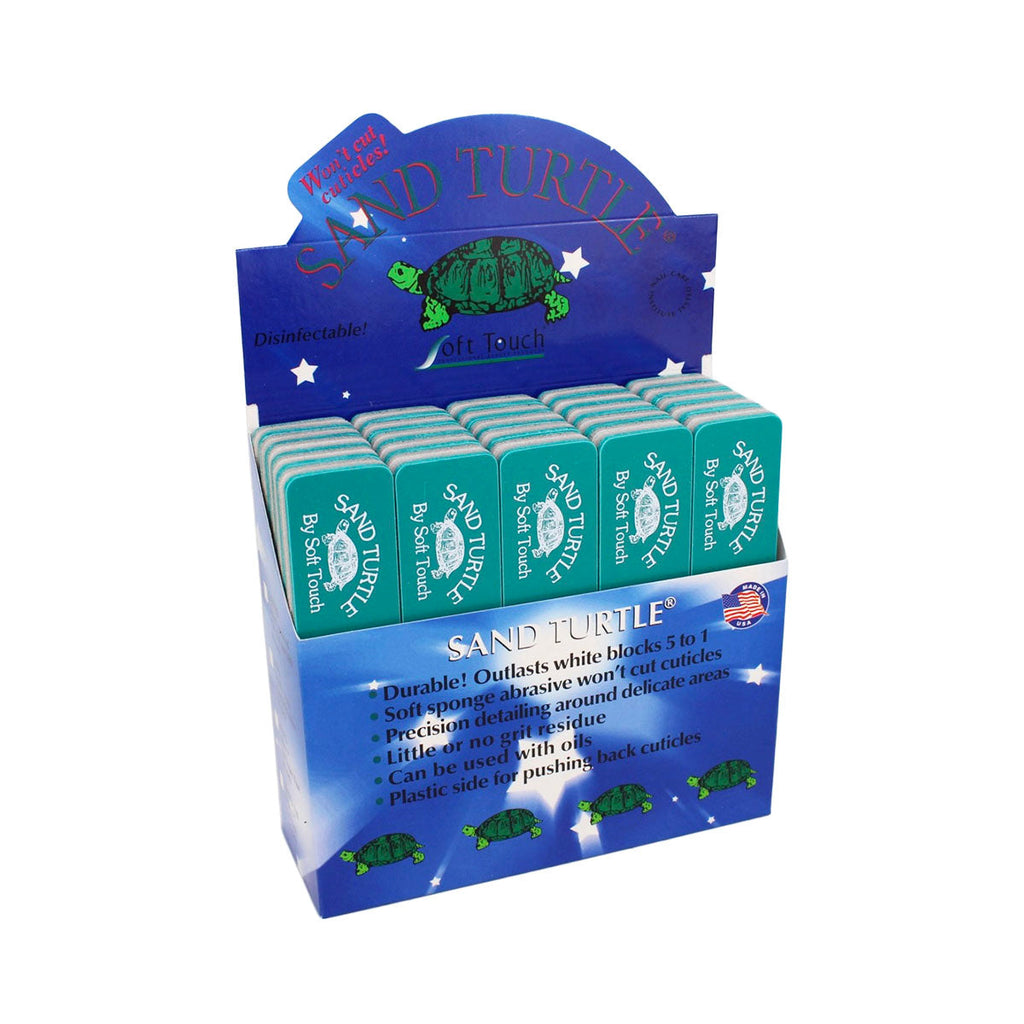 Soft Touch Sand Turtles 120 Fine Teal - 50 Pack Display