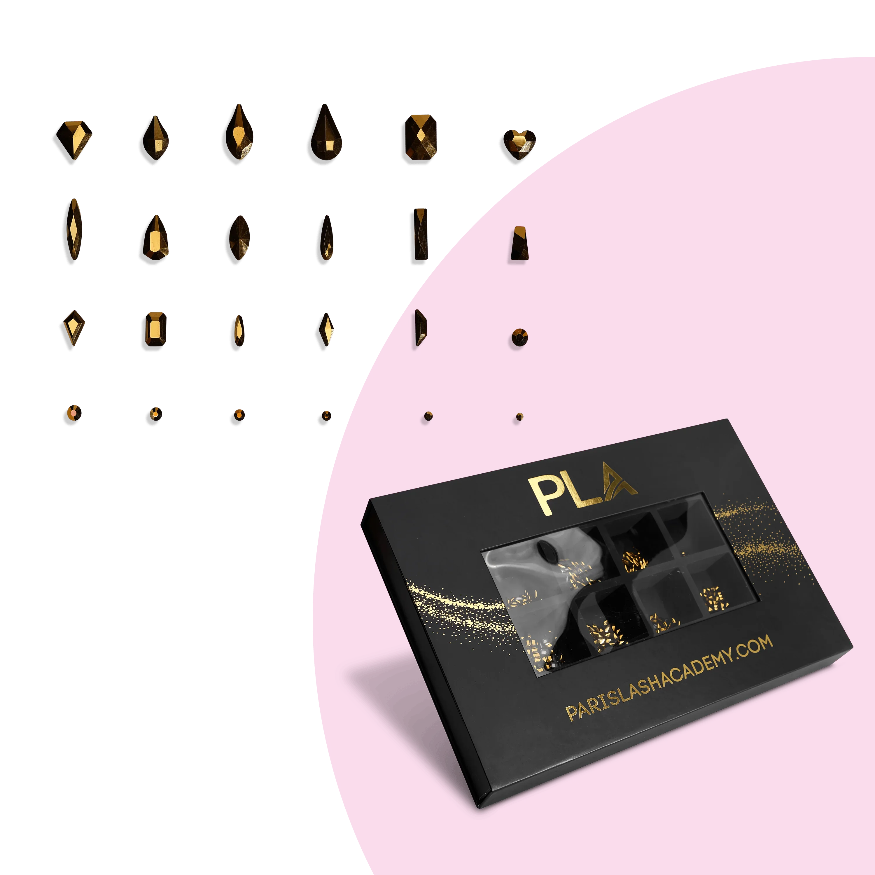 PLA Nail Gems - Gold Main image