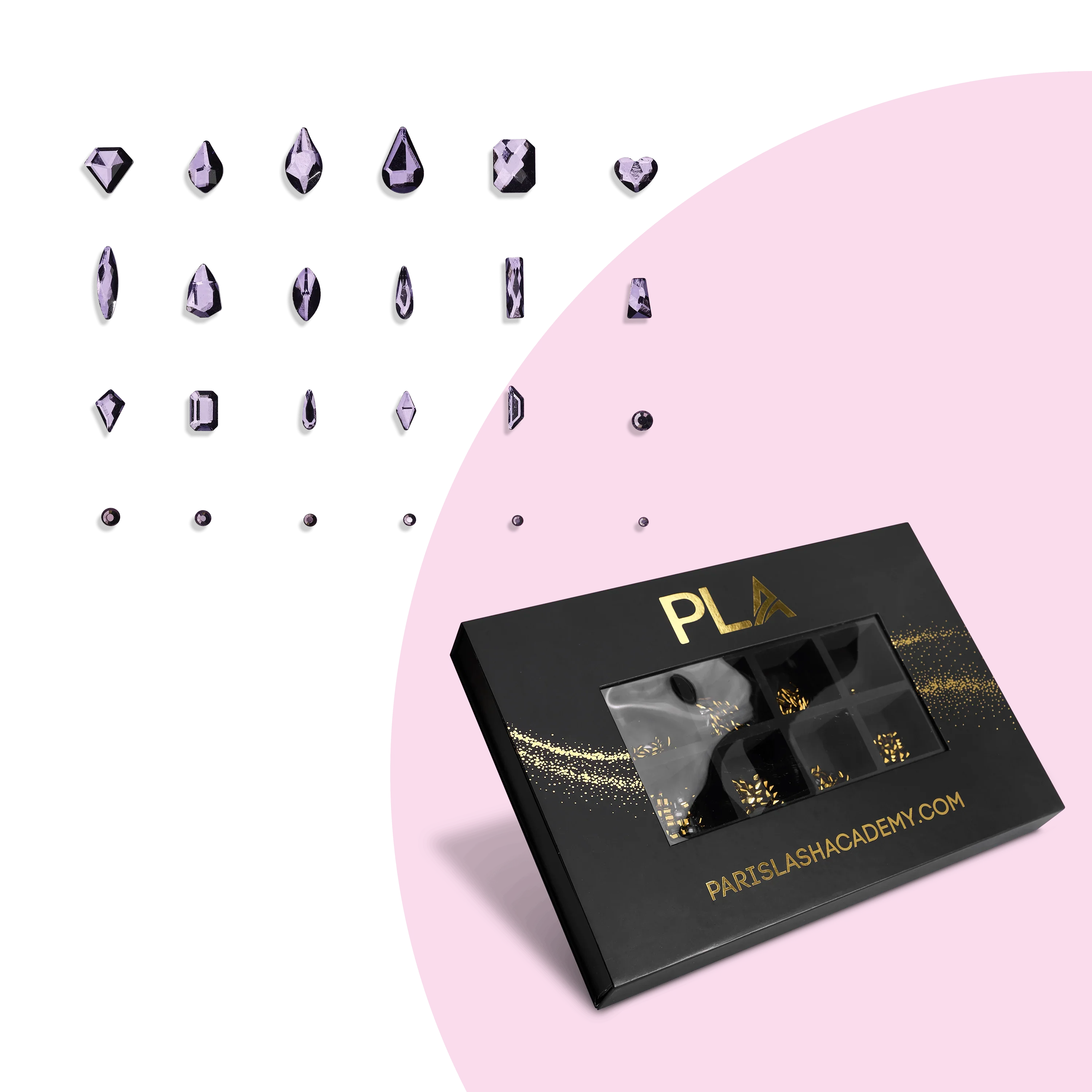 PLA Nail Gems - Purple Main image