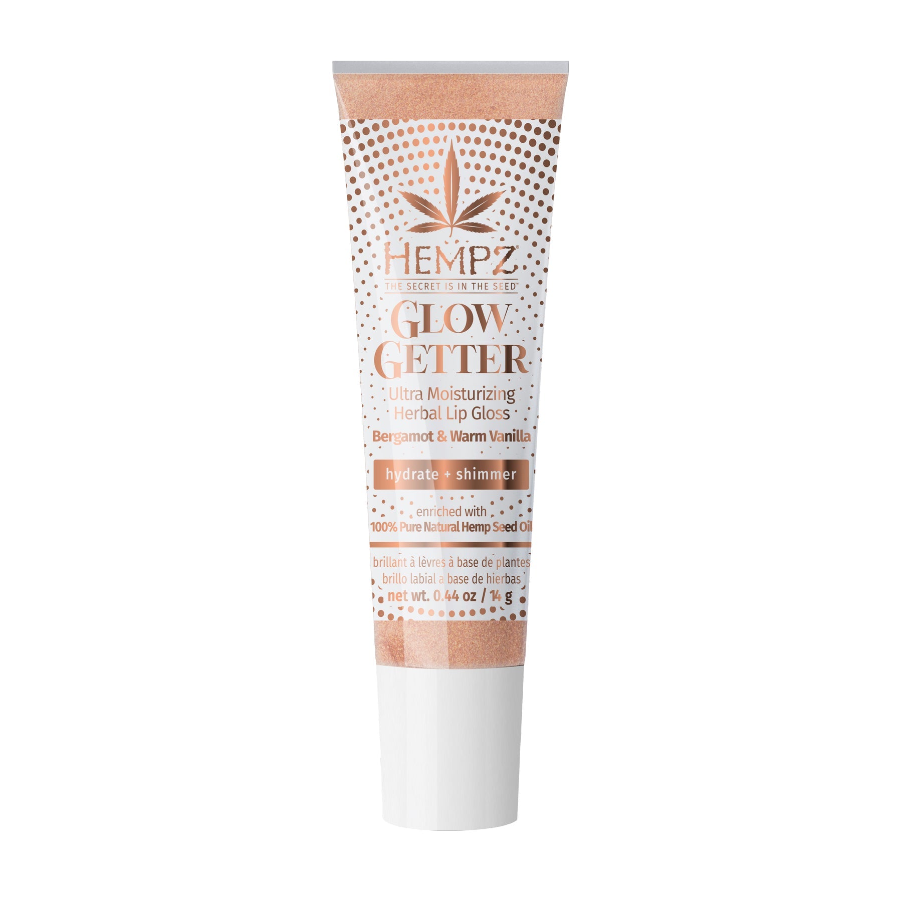 Hempz Glow Getter Moisturizing Lip Gloss 0.44oz Main image