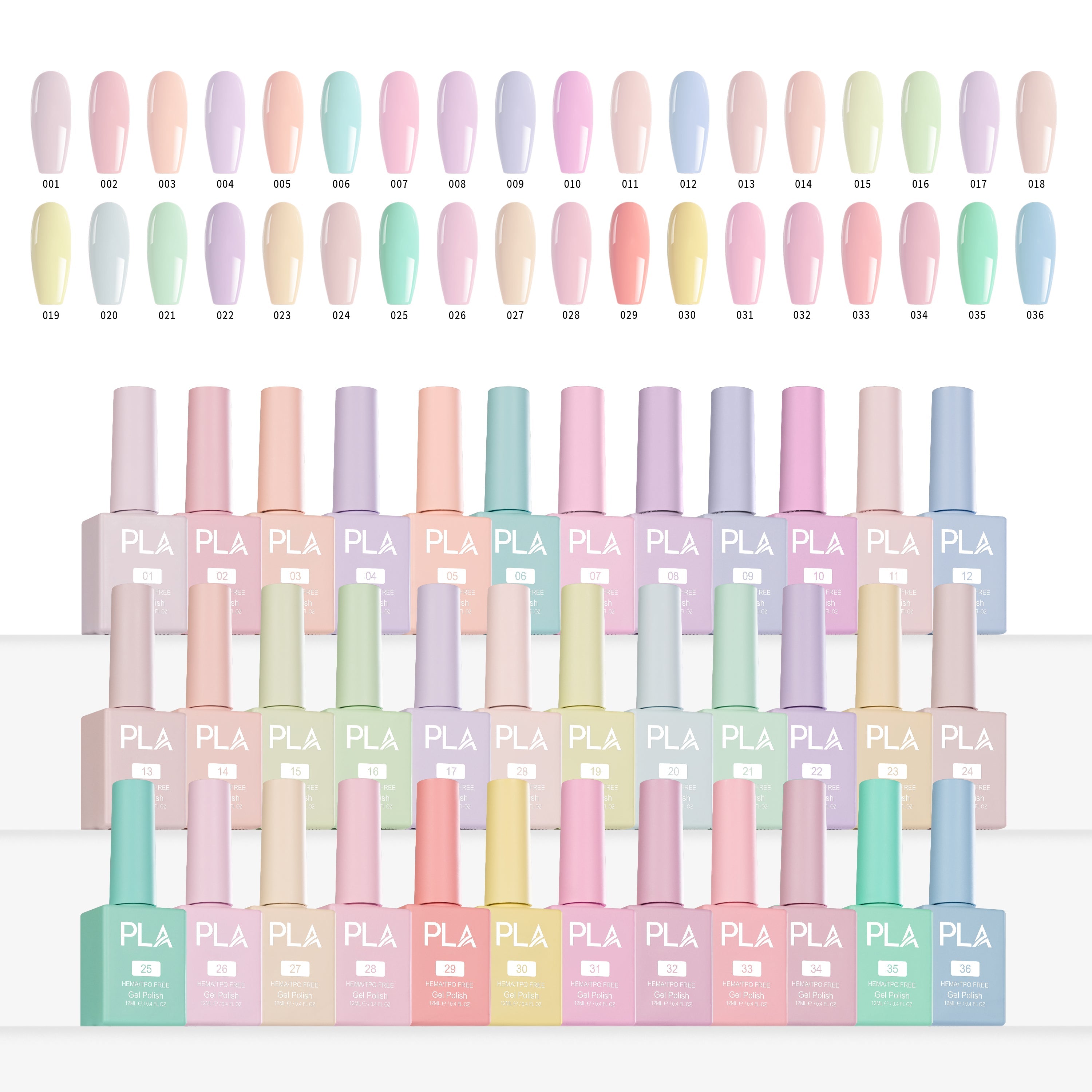 PLA Gram Gram's Rose Garden - Gel Collection (01-36) Main image