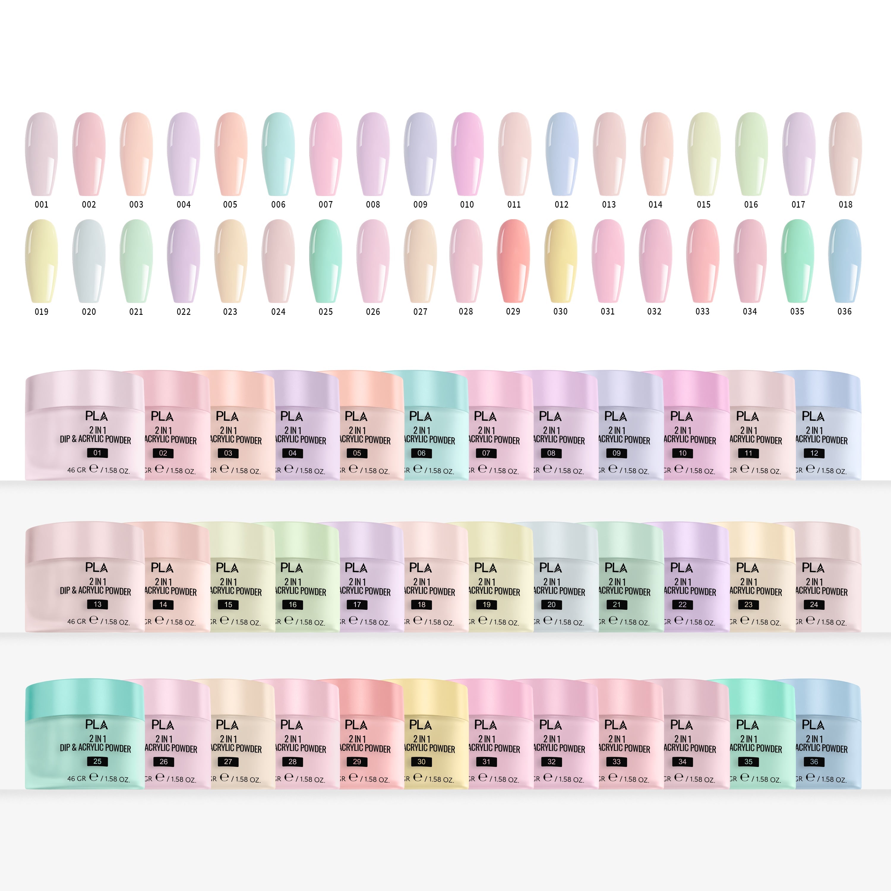 PLA Gram Gram's Rose Garden - Gel Collection (01-36)