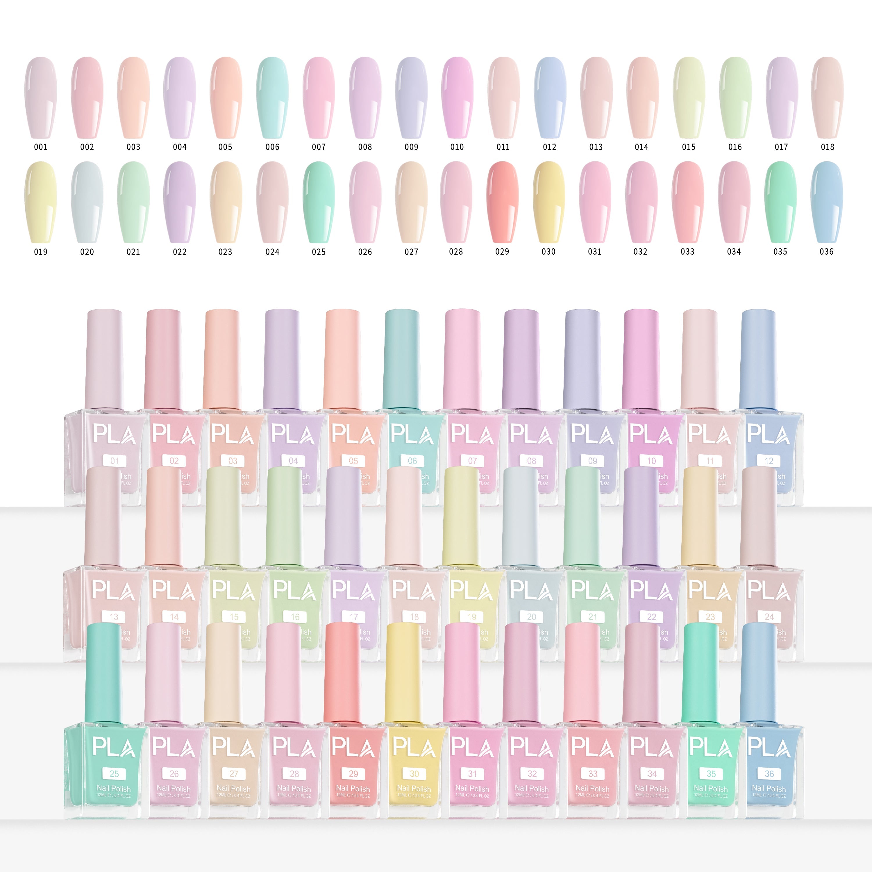PLA Gram Gram's Rose Garden - Gel Collection (01-36)