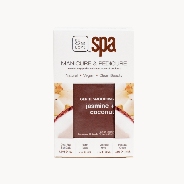 Be Care Love Jasmine Coconut  4 Step Packet Box