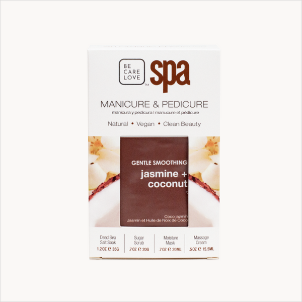 Be Care Love Jasmine Coconut  4 Step Packet Box