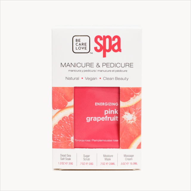 Be Care Love Pink Grapefruit  4-step Packet Box