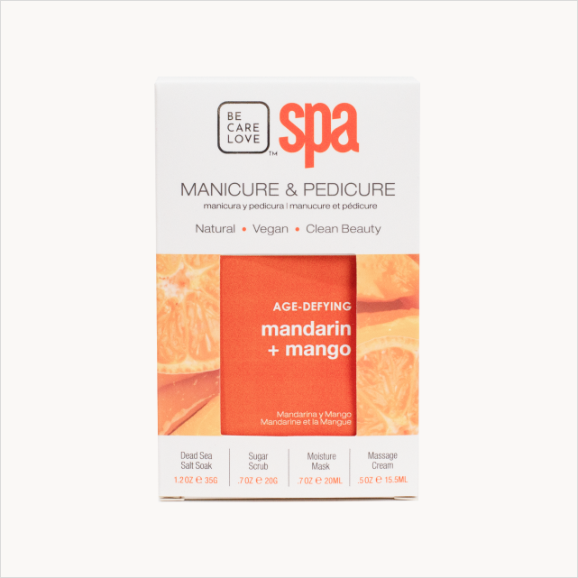 Be Care Love Mandarin + Mango  4-step Packet Box