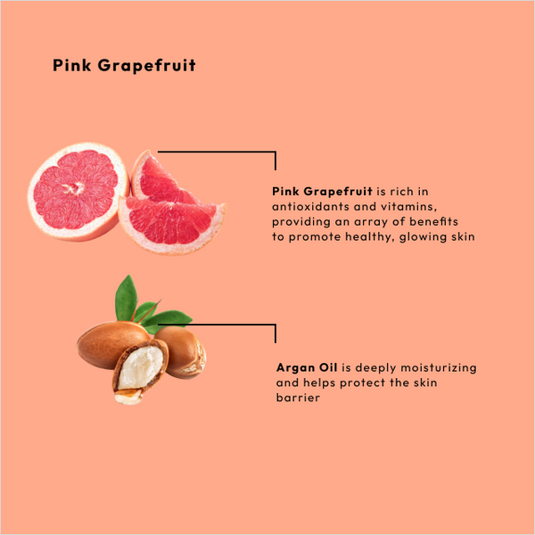 Be Care Love Pink Grapefruit  4-step Packet Box