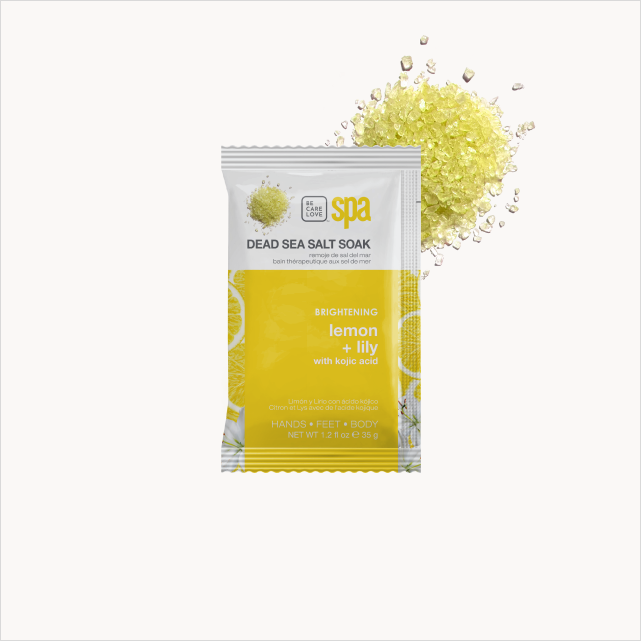 Be Care Love Brightening Lemon + Lily 4-step Packet Box