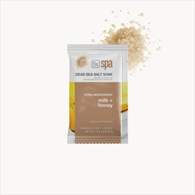Be Care Love Milk + Honey 4-step Packet Box