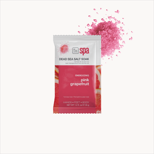 Be Care Love Pink Grapefruit  4-step Packet Box