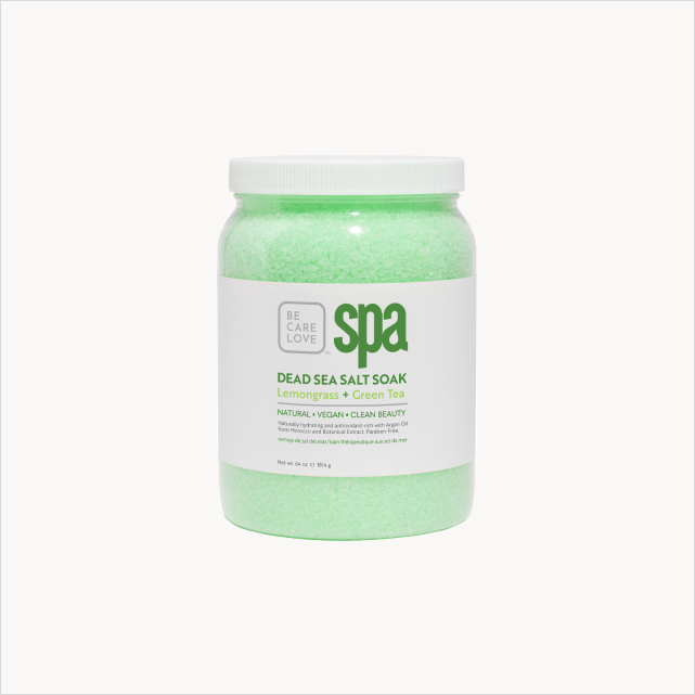 Be Care Love Salt Soak - Lemongrass + Green Tea Main image