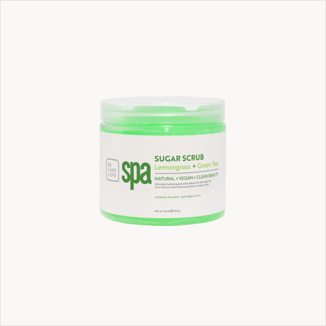 Be Care Love Sugar Scrub - Lemongrass + Green Tea Main image
